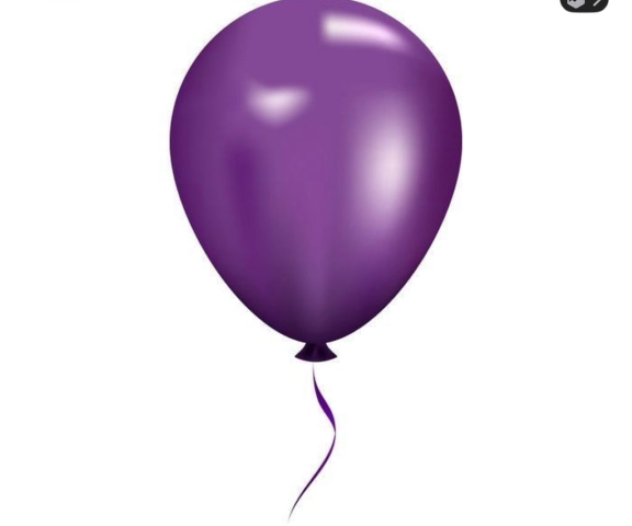 Elegant Party Balloon – Purple