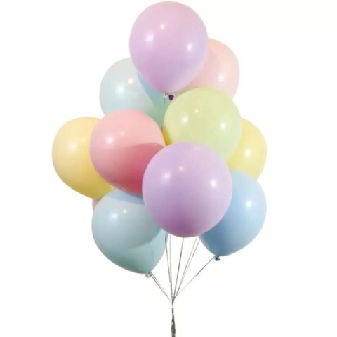 Pastel Balloons Bouquet