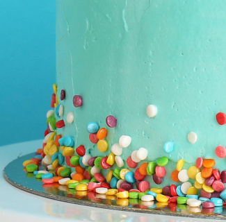 Vibrant Sprinkle Birthday Cake - Image 3